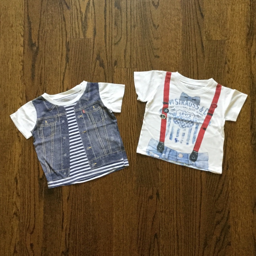3 x Levi’s Boys Graphic T-Shirts Lot/Bundle‎ Sz 18M